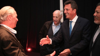Massa y Lavagna se mostraron juntos para dar una fuerte señal de oposición