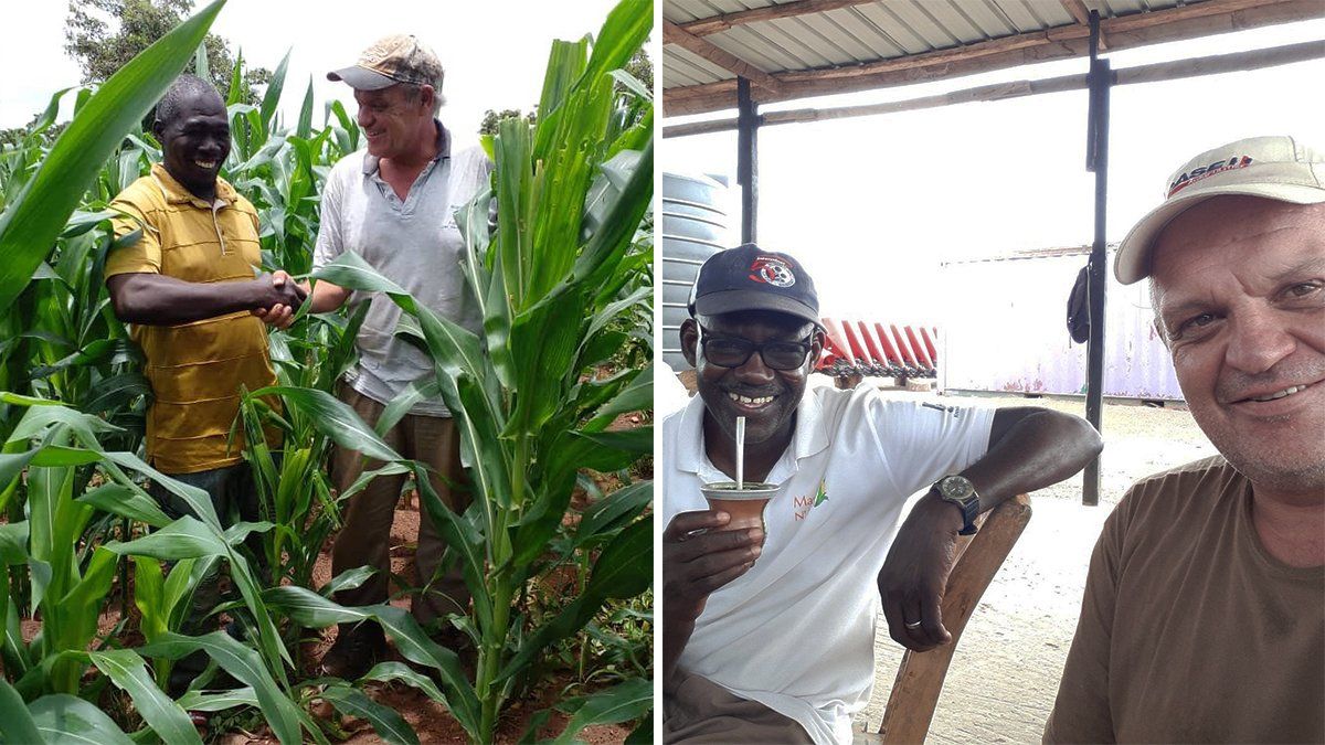 Bronzovich lleva la bandera de la siembra directa a los campos de Ghana. Una historia de desafíos.&nbsp;