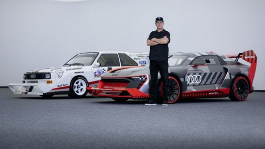 Audi S1 e-tron quattro Hoonitron: el auto de Ken Block