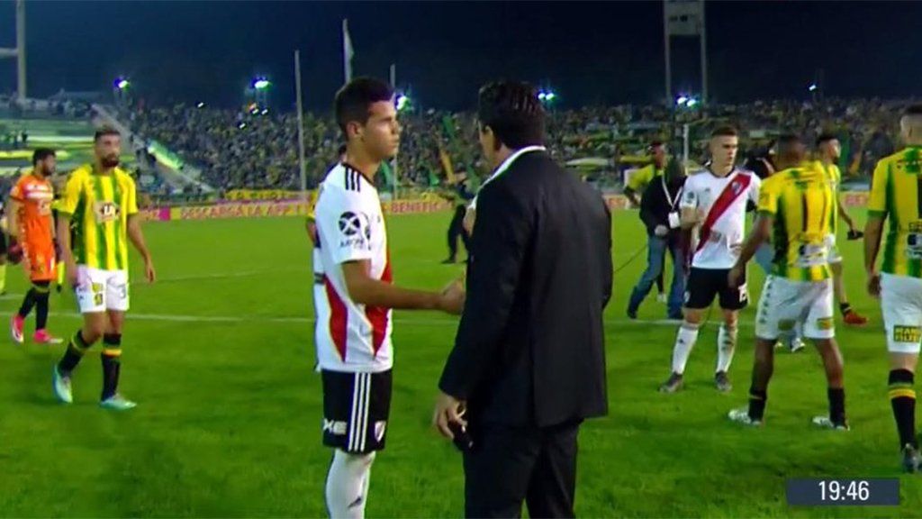 Qué dijo Marcelo Gallardo sobre el desplante a Cristian Ferreira al finalizar el partido ante Aldosivi