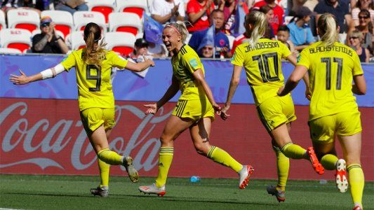 Mundial femenino: Suecia le ganó 2-1 a Inglaterra y se quedó con el tercer puesto