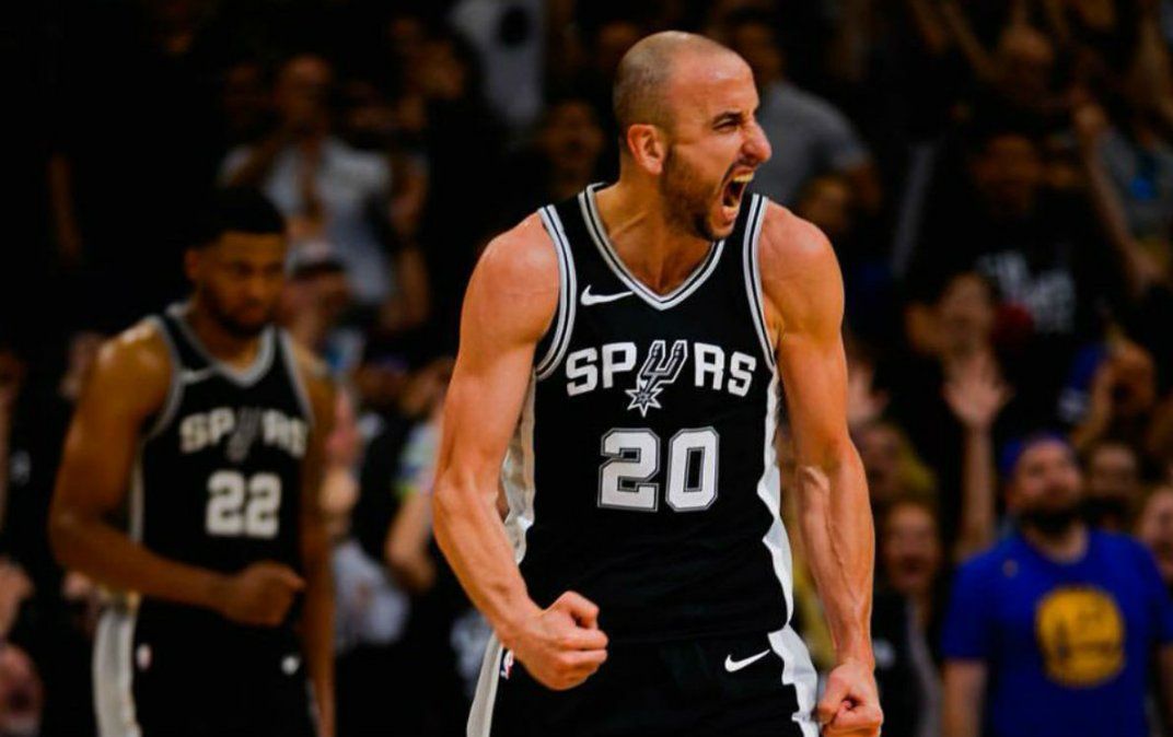 Manu Ginóbili fue decisivo en el final para que San Antonio le gane a Golden State y ponga suspenso en la NBA