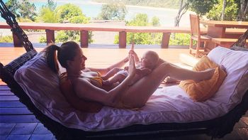 Agustina Kämpfer: Quería que Juan tuviera su primer contacto con la naturaleza