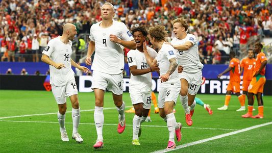 Con un gol de Erling Haaland, Noruega venció a Costa de Marfil y jugará contra Brasil en octavos