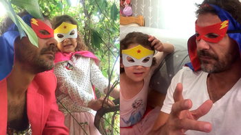 Llegaron SuperpapaPepe y Olincreible, el sketch en Instagram de Pedro y Olivia