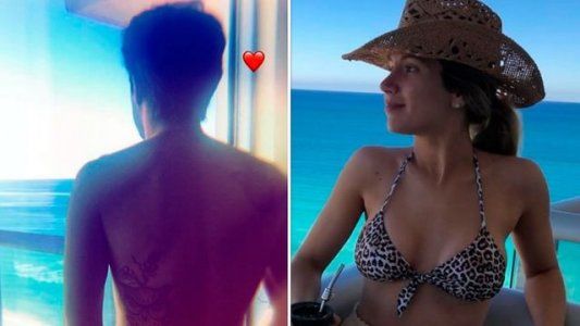 El romántico viaje de Laurita Fernández y Nico Cabré en Miami