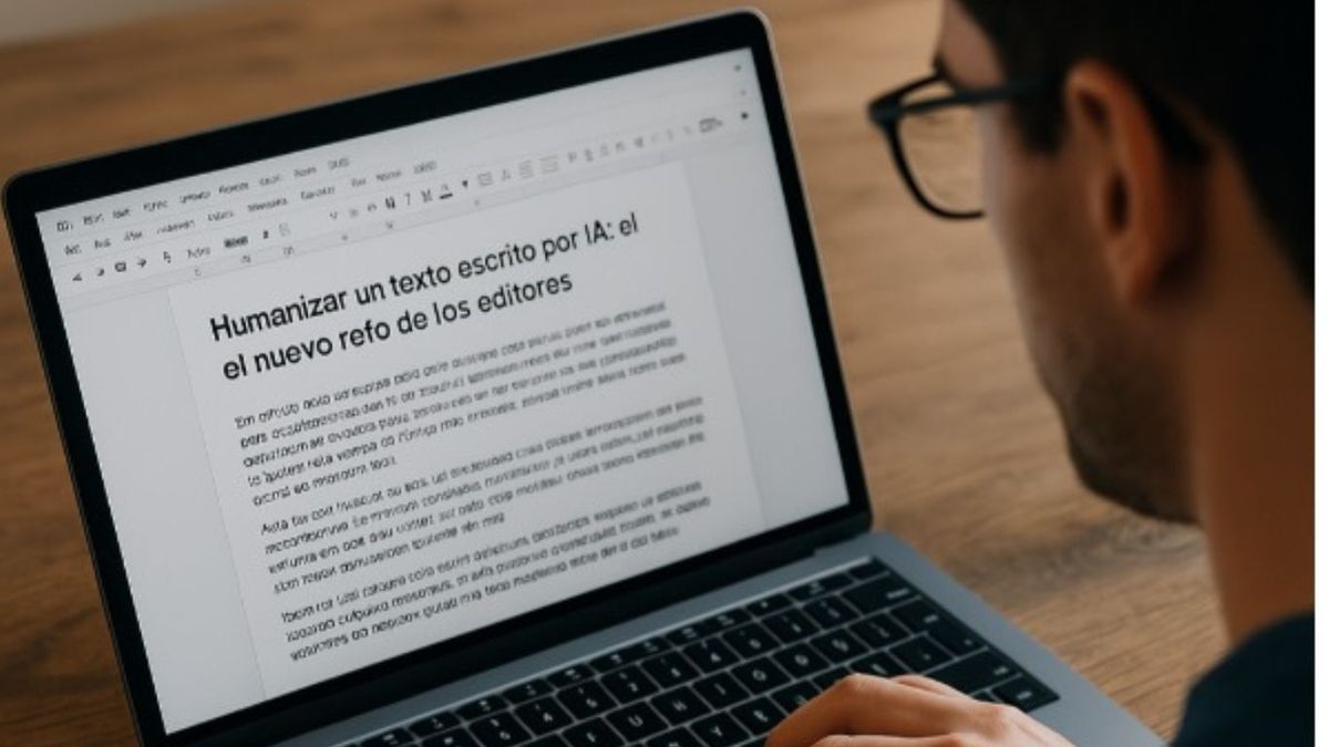 Humanizar un texto escrito por IA: el nuevo reto de los editores.