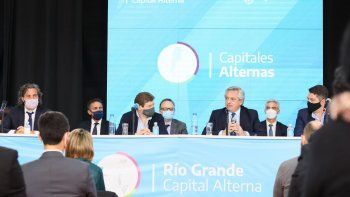Desde Tierra del Fuego, Alberto defendió al Gabinete: Solo tengo gratitud y reconocimiento por cada ministro y funcionario mío