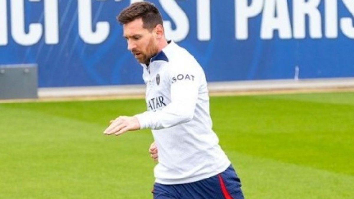 Lionel Messi volvió a entrenarse con el PSG. (Foto: @PSG_Inside)&nbsp;