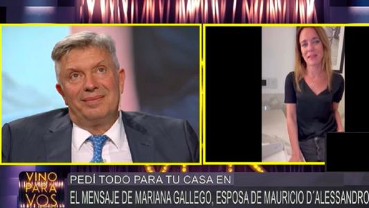 Mauricio DAlessandro se emocionó con un tierno mensaje de Mariana Gallego: ¿Cómo me pudo dar bola a mí?