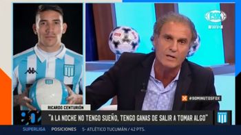Imperdible charla entre Ruggeri y Centurión: Vos tenés que dormir temprano