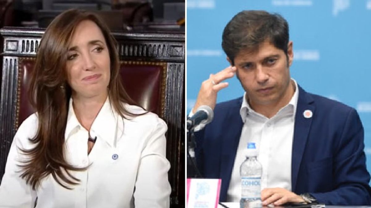 Villarruel cuestionó a Axel Kicillof por eliminar la repitencia en la secundaria bonaerense (Foto: Telefe).