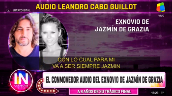 El último novio de Jazmín De Grazia recordó a la modelo: Siempre pienso en todo lo que aprendí con ella