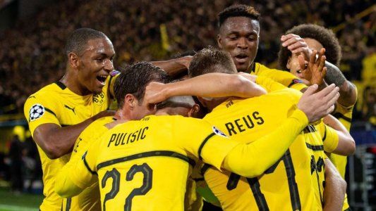 Borussia Dortmund le dio una paliza al Atlético de Madrid de Simeone: 4 a 0 en Alemania