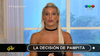 Sol Pérez condujo Pampita Online, sin Carolina