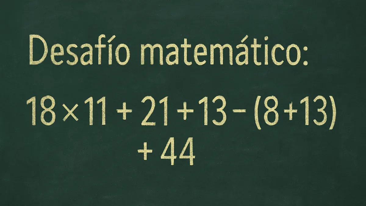 La regla esencial para resolver este desafío matemático es conocido como PEMDAS (por sus siglas en inglés) o jerarquía de operaciones.