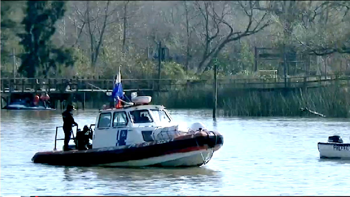 Choque entre un bote y una lancha en el río Luján: efectivos de Prefectura  encontraron un