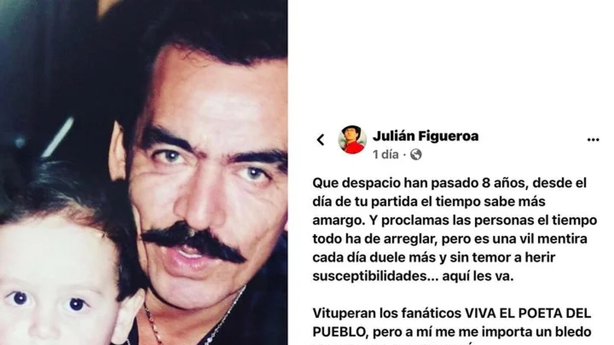 Muerte de Juli&aacute;n Figueroa: el preocupante &uacute;ltimo posteo en sus redes sociales