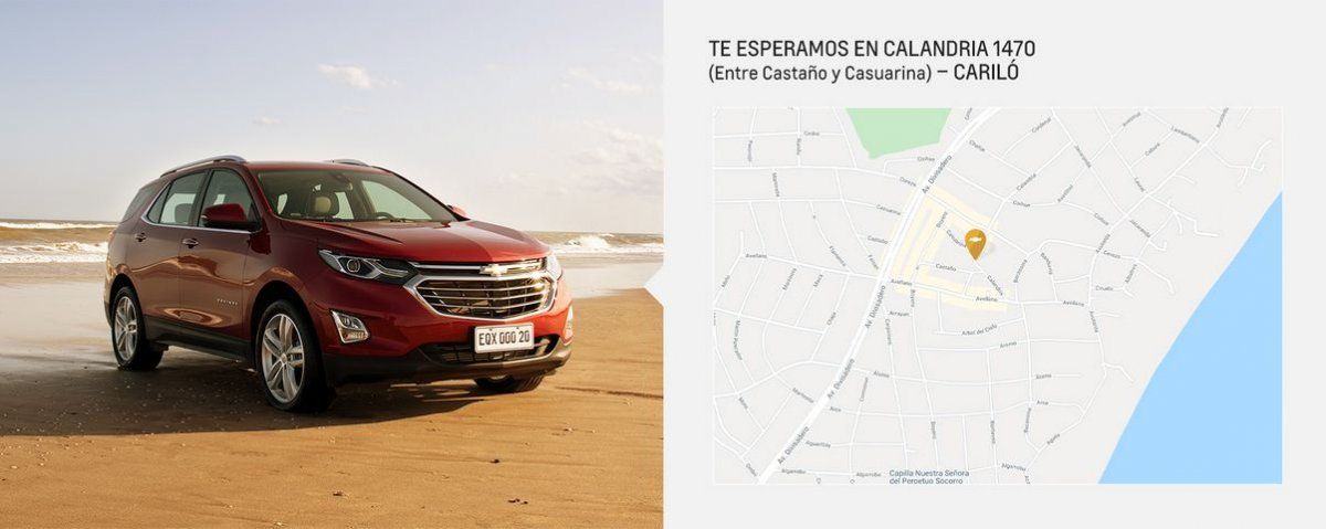 Chevrolet Argentina presente en Cariló en la temporada 2021