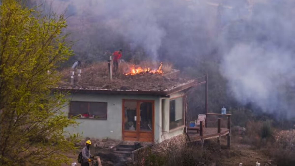 Se agravan los incendios forestales en Crdoba: hay un detenido por el fuego