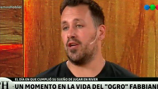 El día que el Ogro Fabbiani rechazó las ofertas de la Lazio y la Roma para estar con su hija Uma