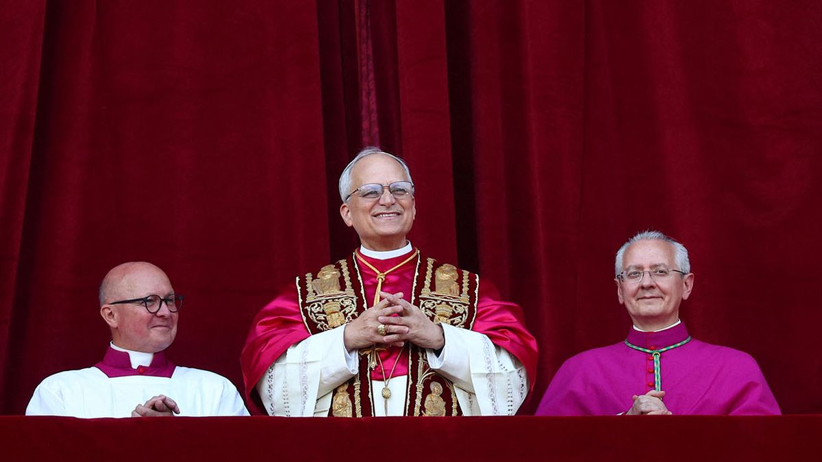 Un papa americano: la última tapa de la revista TIME tras la elección de León XIV. (Foto: Reuters)