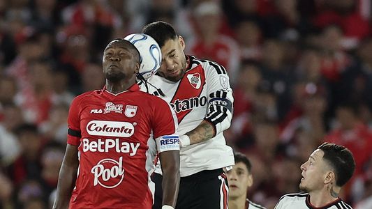 River la pasó mal, pero empató ante Independiente Santa Fe y definirá la serie en el Monumental
