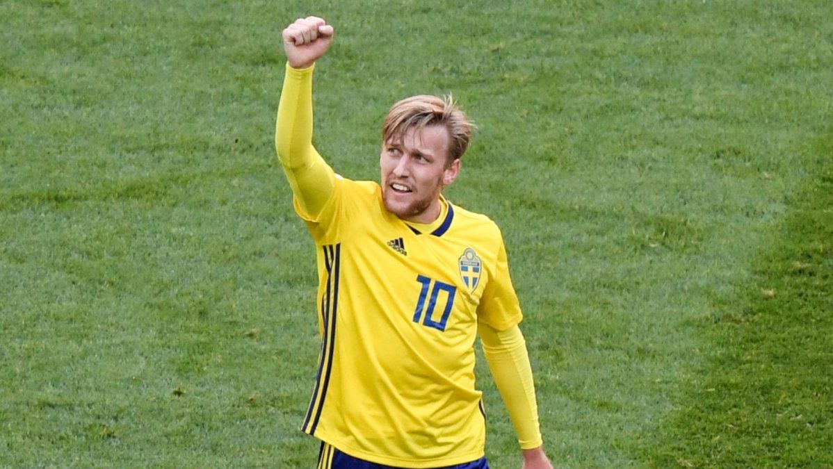 Suecia le ganó 1 a 0 a Suiza y espera por Inglaterra o Colombia en cuartos