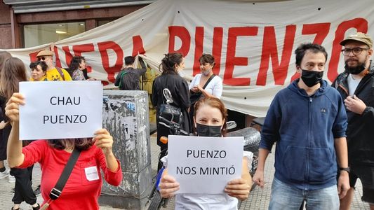 La Policía de la Ciudad reprimió una protesta de trabajadores del cine frente al INCAA