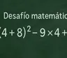 Desafío Matemático: esta cuenta con signos no se resuelve de un vistazo