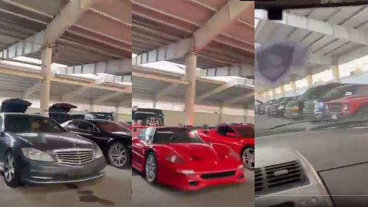 La sorprendente colección de autos de lujo del dictador de Siria que tenía escondida en un depósito