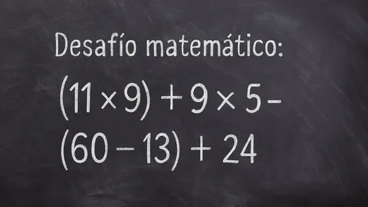 Desafío Matemático: ¿resolvés bien este cálculo?