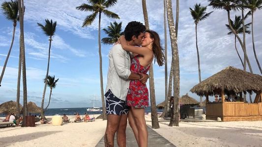 Mariano Martínez y Camila Cavallo, enamoradísimos en República Dominicana