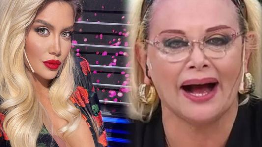 El palito de Carmen Barbieri a Wanda Nara por su rostro: ¡No es esta, yo la conozco!