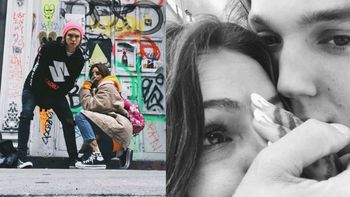 Candelaria Tinelli y Franco Masini juntos en Nueva York