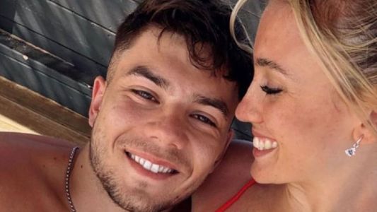 El insulto de Morena Beltrán a su novio, Lucas Blondel, tras el golazo para Boca en el clásico ante Racing