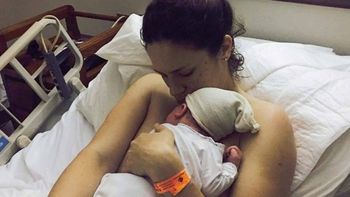 La selfie súper tierna de Paula Chaves con su bebé