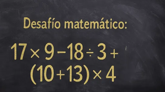Desafío Matemático: este problema depende de el apuro