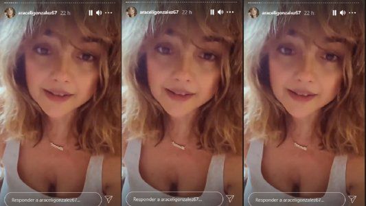 El descargo de Araceli González ante los comentarios que recibe en las redes: Voy a poner un stop