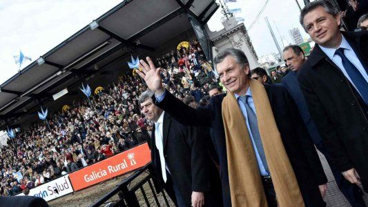 Macri visita la Rural con la expectativa puesta en las retenciones