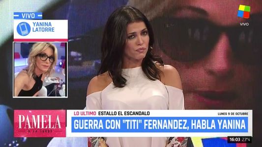 Pamela David a Yanina Latorre: Pasaste un momento terrible, pero no aprendiste nada