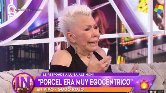 Gogó Rojo le contestó a Luisa Albinoni: ¿Qué va a decir si fue amante de Porcel?
