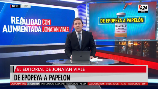 De epopeya a papelón: el editorial de Jonatan Viale