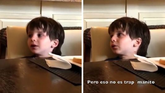 Lolo Tinelli mostró su talento para el trap: ¡Nace un cantante!