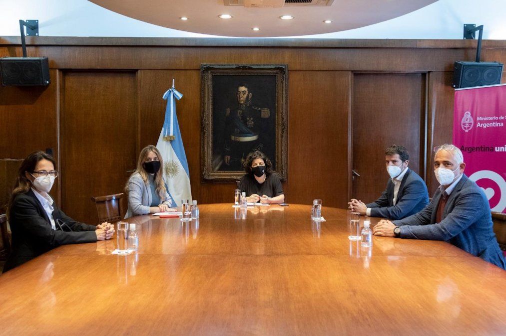 La ministra de Salud