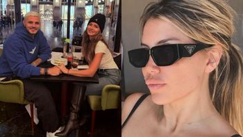 Las románticas fotos de Icardi y la China Suárez en Milán y el detalle que podría enojar a Wanda Nara