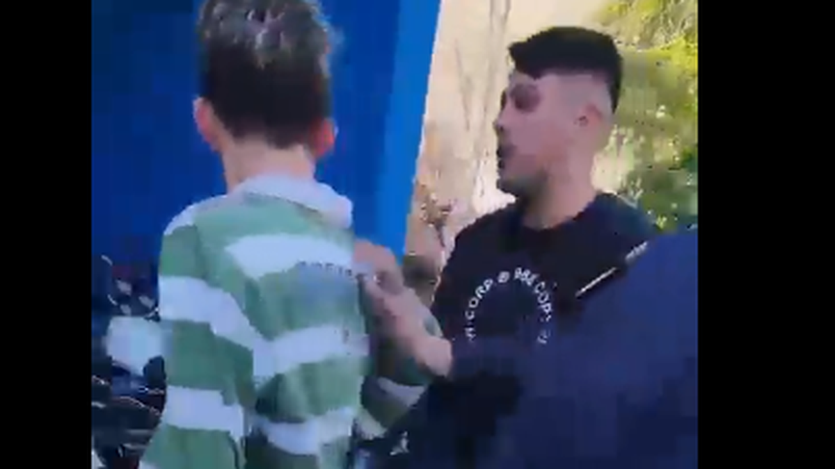 El chico de 14 años aprehendido por el crimen de Morena en Lanús tiene 21 antecedentes por robo. (Captura)