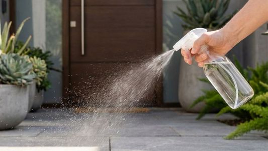 El truco de rociar vinagre en la entrada de una casa: por qué recomiendan hacerlo y para qué sirve