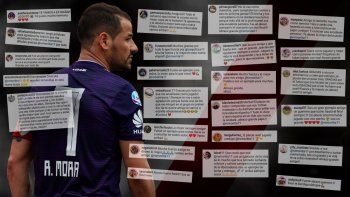 Los compañeros y ex compañeros de Mora en River lo despidieron en las redes a puro elogio