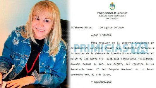 Nuevo revés judicial para Claudia Villafañe en la causa que la enfrenta a Diego Maradona